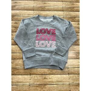 NWOT Sweet Wink Love Valentine Sweatshirt 4T